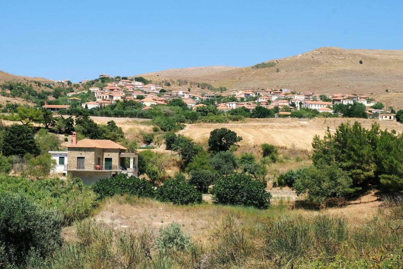 Stone House Of Panos Villa Kornos Exterior photo