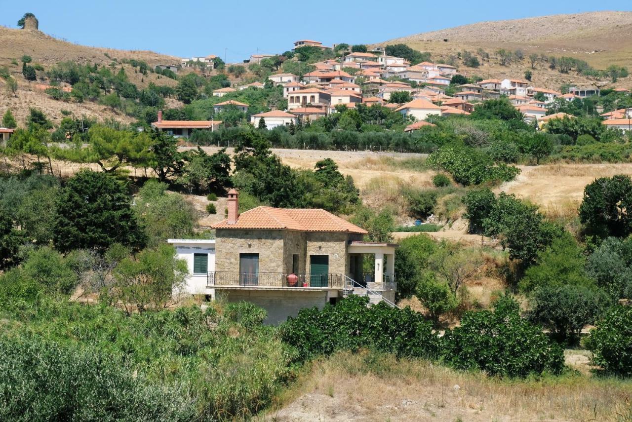 Stone House Of Panos Villa Kornos Exterior photo